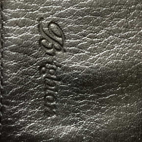 Brighton Black Clutch with Silver Accents - Picture 2 of 8